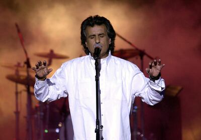 Toto Cutugno, en una foto de 2002.