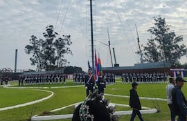 Recordaron en Vapor Cué el 157° aniversario de la autoinmolación de los buques paraguayos.