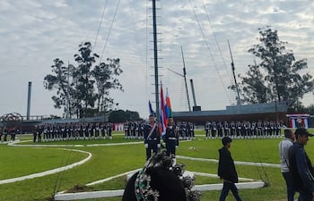 Recordaron en Vapor Cué el 157° aniversario de la autoinmolación de los buques paraguayos.