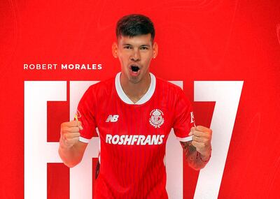 Robert Osmar Morales Benítez (26 años), "La Pantera", futbolista paraguayo del Toluca.