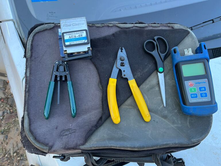 Objeto que fue hurtado y recuperado por la Policía.