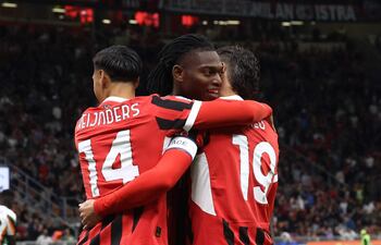 El Milan goleó en el calcio italiano