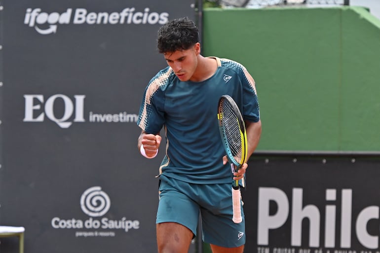 Con el pie derecho y mucha confianza inicio este martes Daniel Vallejo su partición en el Itajaí Open en Brasil.