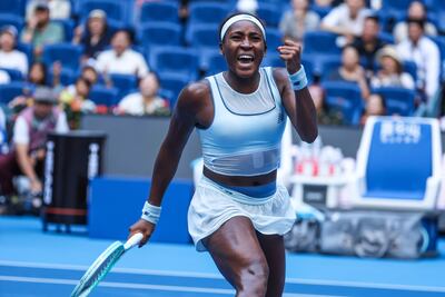 Coco Gauff, a cuartos en Pekín.