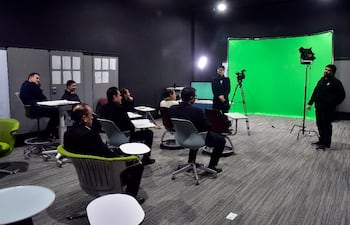 Área de Audiovisual inaugurada en el Col. Japonés Paraguayo.