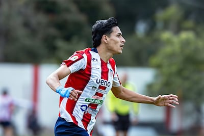 Ricardo Fabián Bordón Acosta (22 años), autor del segundo gol del Benjamín Aceval.