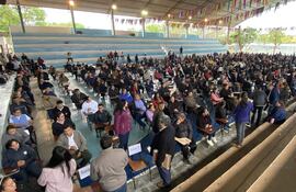Concepción: 1.957 docentes rindieron para ingresar al Banco de Datos de Educadores Elegibles. (Foto de Aldo Rojas, corresponsal)
