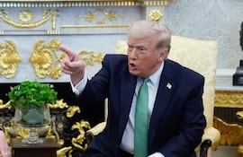 Donald Trump, presidente de Estados Unidos.