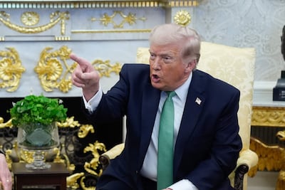 Donald Trump, presidente de Estados Unidos.