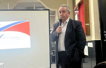 Venancio Díaz Escobar, presidente de la Caja de Jubilación Municipal.