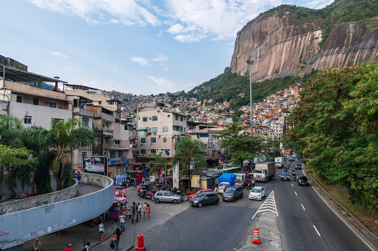 Favela Rocinha, Río de Janeiro, Brasil.