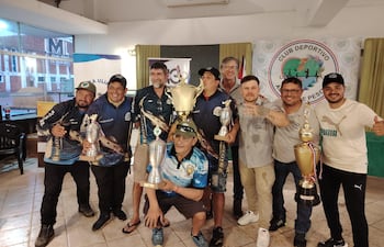Los muchachos del club 3 Puntos se consagraron campeones en la General, del torneo Aniversario del Club Deportivo Amigos de Pesca.
