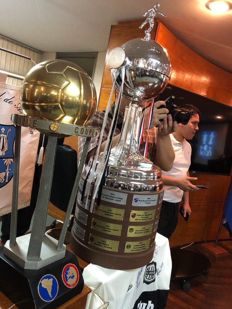 La Copa Libertadores y la Intercontinental.