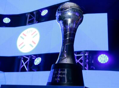 Copa Paraguay, Trofeo.