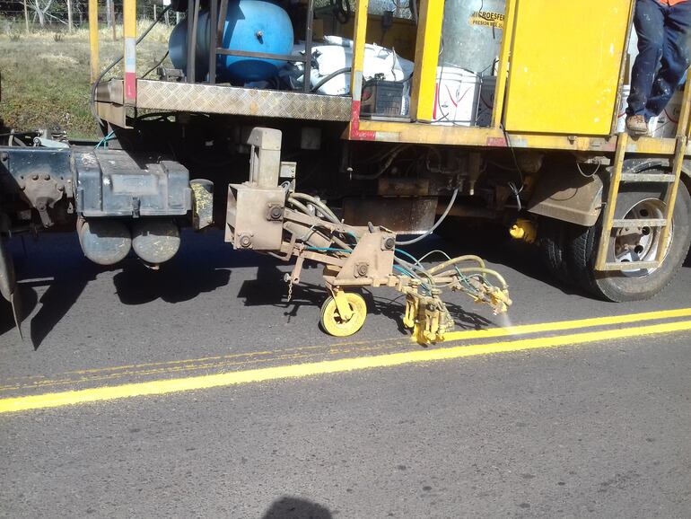 Los trabajos se atrasaron por falta de insumos.