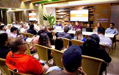 Representantes de la Federación de Industrias Creativas del Paraguay presentaron el mercado CREA+PY, que tendrá su evento en octubre. La conferencia de prensa se realizó el martes.