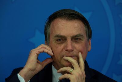 El presidente de Brasil, Jair Bolsonaro.