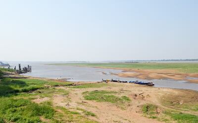 La bajante del río Paraguay es crítica y dificulta la navegación de embarcaciones de gran calado, principalmente a partir de Villa Elisa.