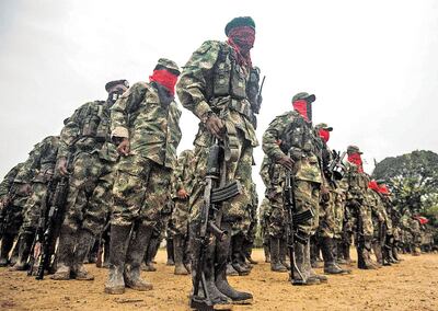 La única guerrilla activa en Colombia y ligada al narcotráfico, ELN, amenaza la libre circulación de los ciudadanos.