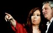 La expresidenta argentina Cristina de Kirchner, elegida como vicepresidenta, junto al actual presidente electo Alberto Fernández, a quien llamó para ser candidato, según él mismo reveló.