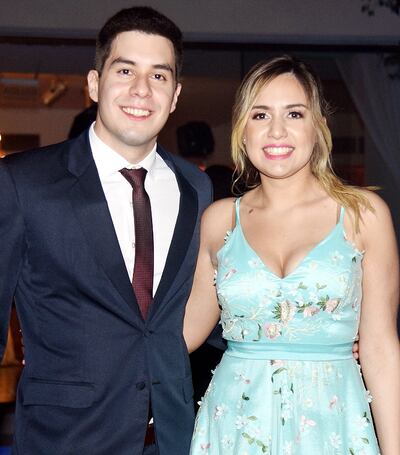 Jorge Páez y Lissie Villalba.