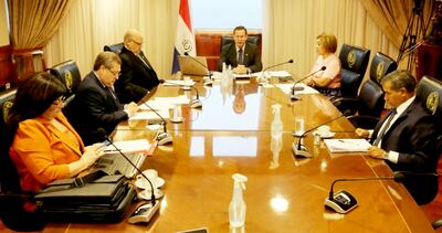 En la sesión de ayer de la Corte Suprema de Justicia asistieron seis de los ochos ministros.