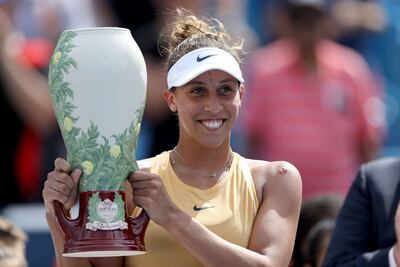 Madison Keys ganó el torneo de Cincinnati.