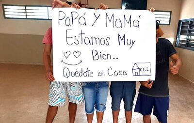 Desde Itauguá los reclusos instan a sus padres a quedarse en casa.