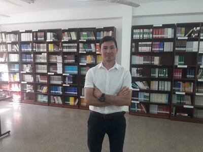 Tras su beca en Madrid, el docente vino inspirado a desarrollar nuevos proyectos con los estudiantes.