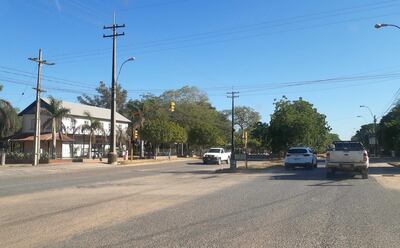 Calle central de Filadelfia esta mañana.
