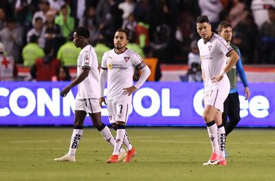 Liga de Quito fue goleado por Boca en la altura.