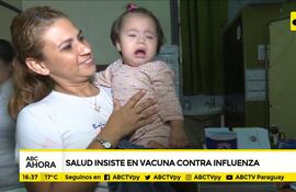 Salud insiste en vacuna contra influenza