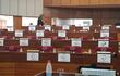 Así amaneció hoy el Senado, que debe sesionar de manera ordinaria.