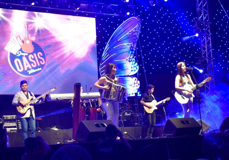 Grupo Oasis de Villarrica estará presente en el Festival de la APG con las hermanas López.