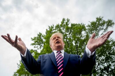 Donald Trump, presidente de los Estados Unidos.
