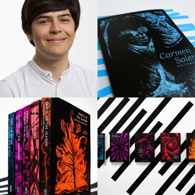 Mauricio Villamayor (27) se dedica a que las tapas de los libros sean atractivas, pues es diseñador editorial y trabaja en conjunto con The British Library.