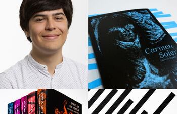 Mauricio Villamayor (27) se dedica a que las tapas de los libros sean atractivas, pues es diseñador editorial y trabaja en conjunto con The British Library.