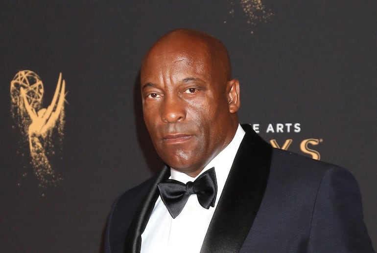 John Singleton durante una gala de los premios Emmy.