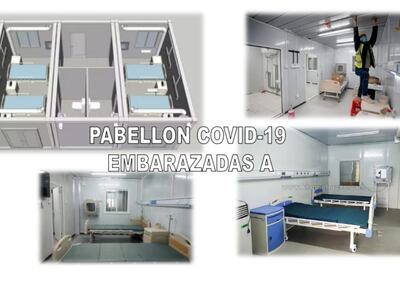 Bosquejo del área especial para embarazadas.