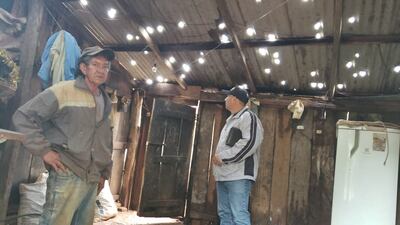 Tormenta generó cuantiosos daños materiales en San Cosme y Damián.