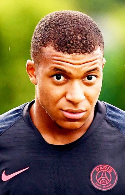 Kylian Mbappé, goleador de París SG.