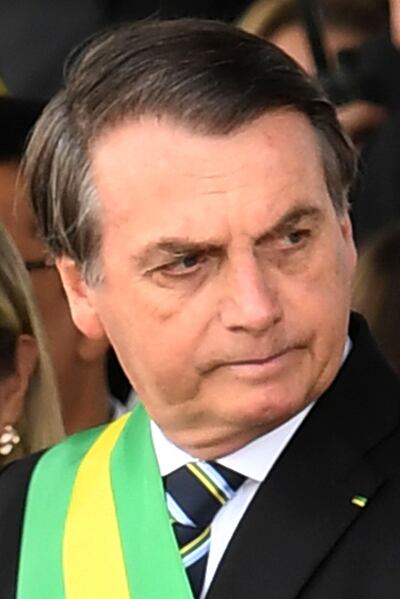 Jair Bolsonaro, presidente de Brasil.