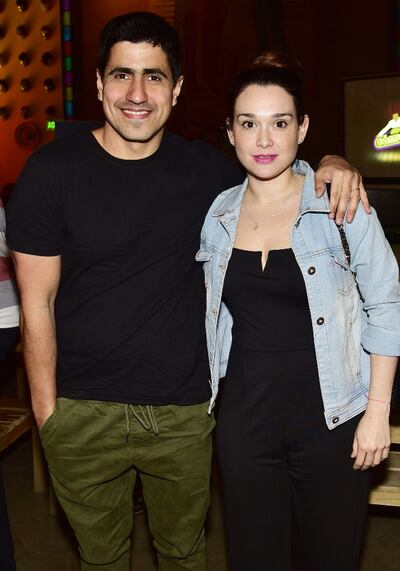 Wálter Riveros y Lali González.