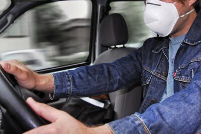 Las mascarillas también están permitidas durante la conducción en ciertos casos.