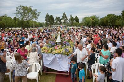 En Misiones crece la devoción a la Virgen María.