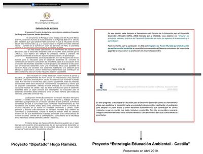 Proyecto de Hugo Ramírez habría sido plagiado.