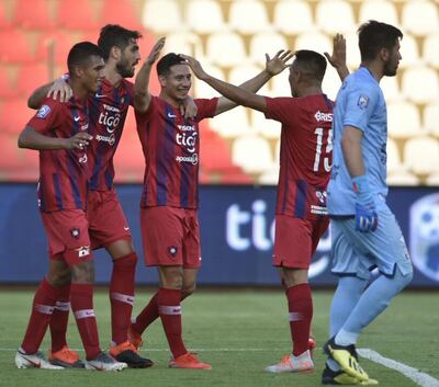 El festejo de Ruiz tras abrir el marcador.