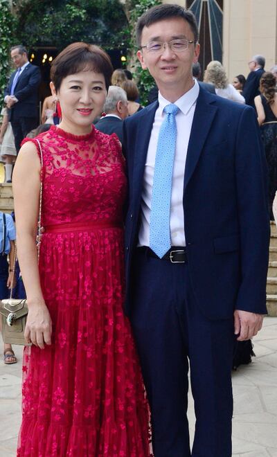 Eileen Wang y Benny Lee.