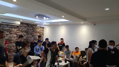 Los extranjeros fueron encontrados en una vivienda.