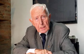 Hebert Bellschan von Mildenburg, durante la rueda de prensa.